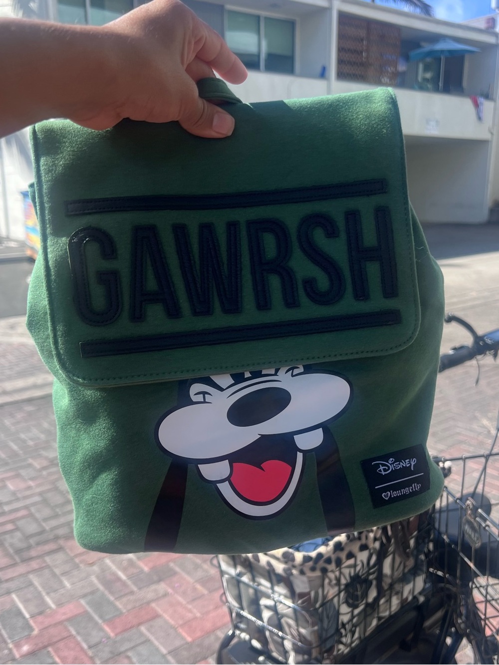 Loungefly Disney Goofy Mini Backpack "Gawrsh"